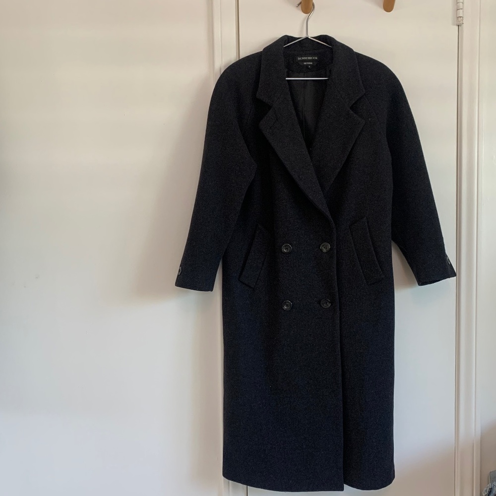 Donny & Brook Double Breasted Wool Coat - Picture 1 of 6